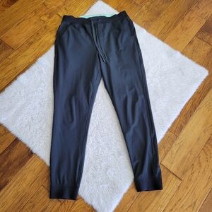 Birddogs Men's Black Jogger Sweatpants with Mint Waistband